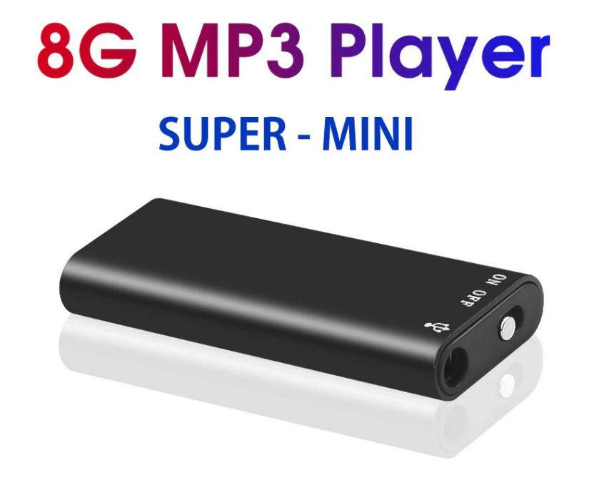 Mini MP3 Player, 8 GB memorije, sa slušalicama - NOVO!