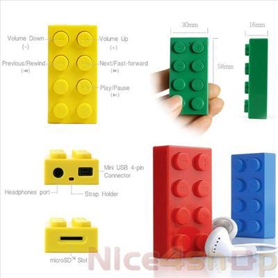MP3 player Lego micro SD USB
