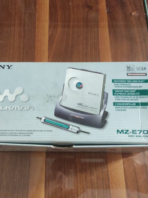 SONY MZ-E707 mini disc walkman