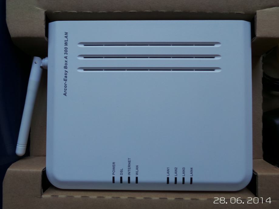Arcor Easy Box A 300 WLAN, WLAN router, novo.