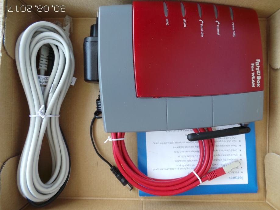 AVM FRITZ!Box Fon WLAN 7170 -VOIP VPN WLAN Router.