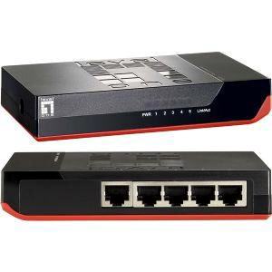 Desktop Ethernet Switch LevelOne FSW-0511, 5-Port 10/100 Mbps