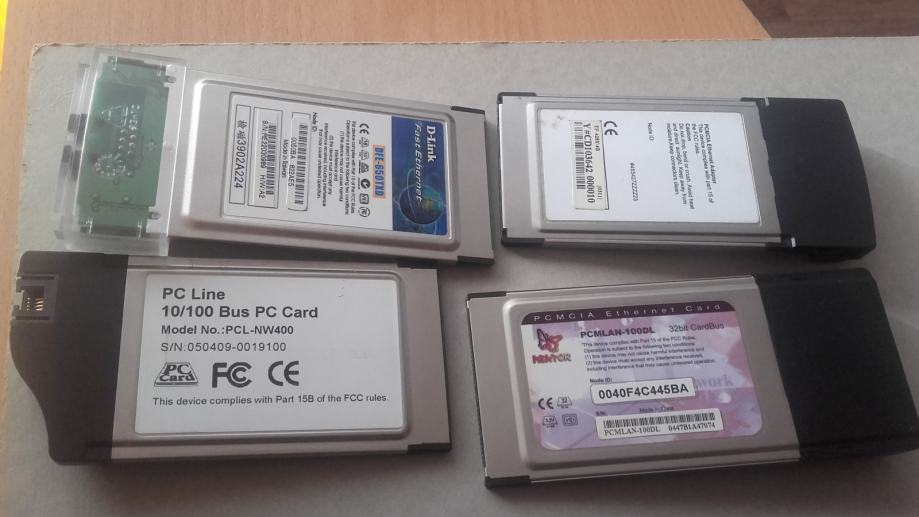 Ethernet Card PCMCIA