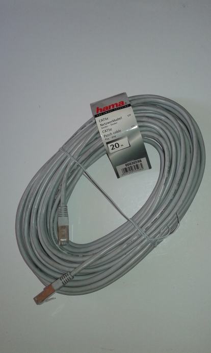 Hama CAT 5e mrežni kabel STP, 20m