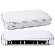 Netgear FS608 FS-608 - 8 port 10/100 Fast Ethernet Desktop Switch