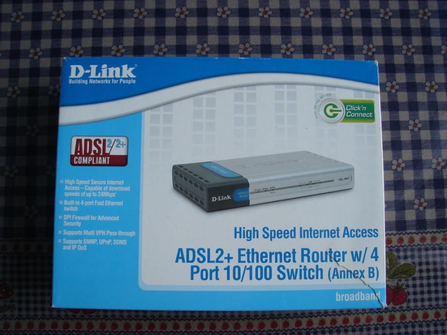 Prodajem D-Link Router DSL-584T /modem/