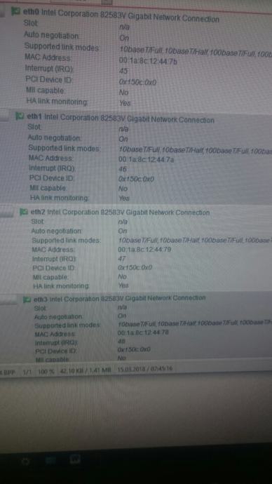 Pare-feu Matériel Sophos Astaro ASG 110/120 Rev.3, 4 Ports LAN, 1 Go RAM, 80 Go HDD