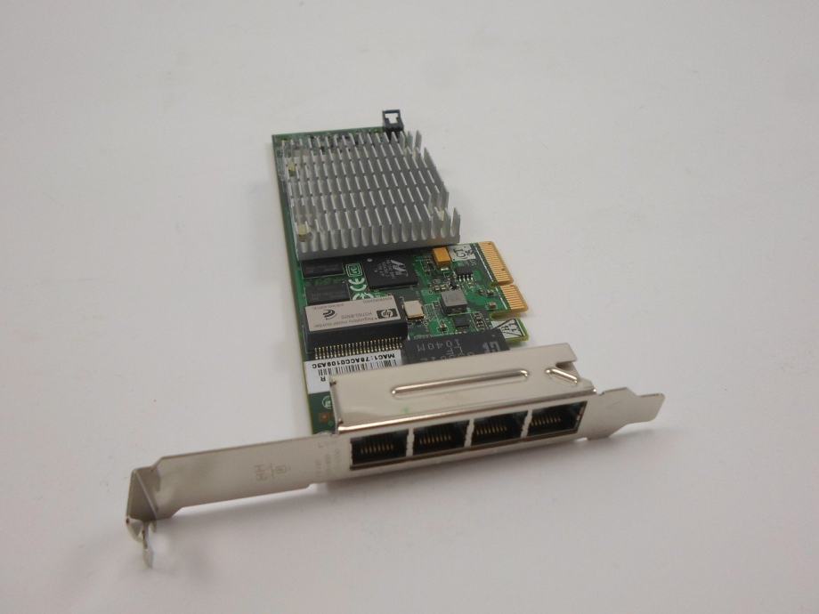 HP NC375T - Quad Gigabit NIC RJ45 Ethernet PCI-e