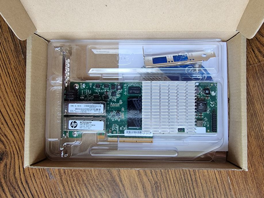 HP 593742-001 | NC523SFP 10GBe Dual Port Adapter | HP 593715-001