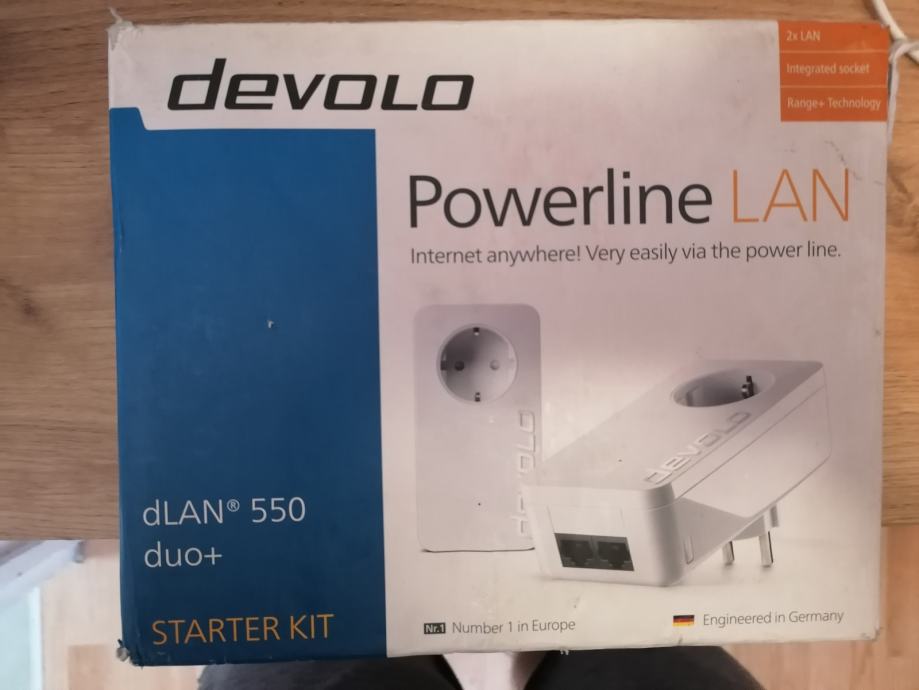 Devolo Powerline Adapter dLAN 550duo+