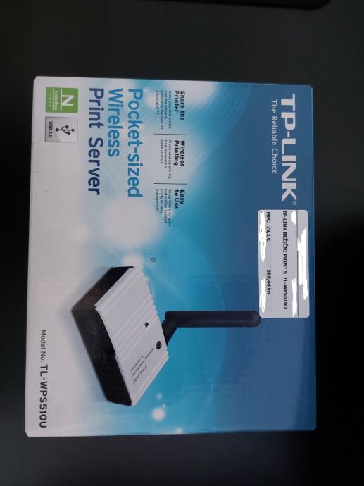TP-Link Wireless Print Server TL-WPS510U
