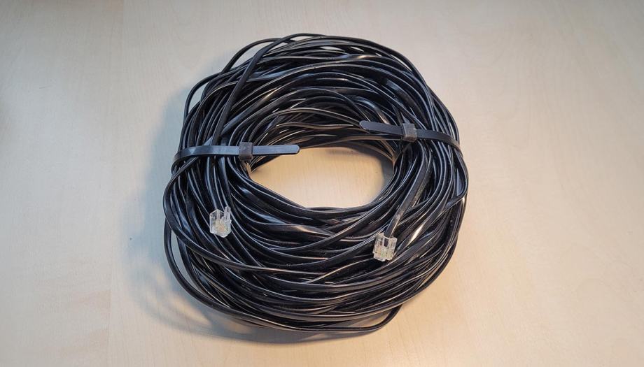 Telefonski kabel 50m RJ11 utikačima