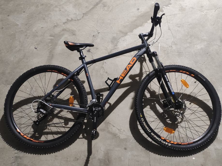 HEAD Granger Mountainbike 42cm - 29 Zoll MTB Grau/Orange Mit Shimano Schaltung