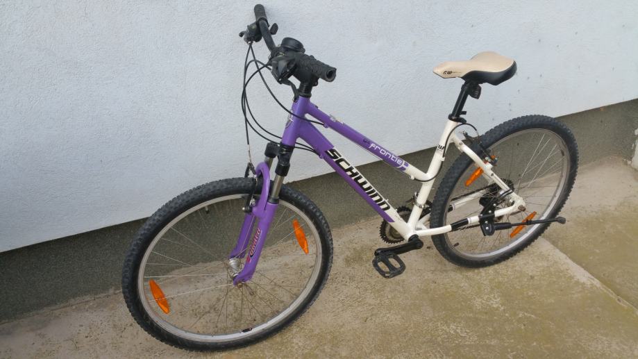 VTT Vintage Schwinn Frontier GS 1992 - 21 Vitesses - Cadre Acier Vert - Taille L