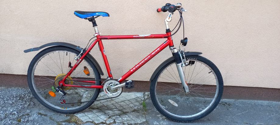 Wheeler bicikl sa 26 cola kotačima, 21 brzina, željezna rama 50 cm