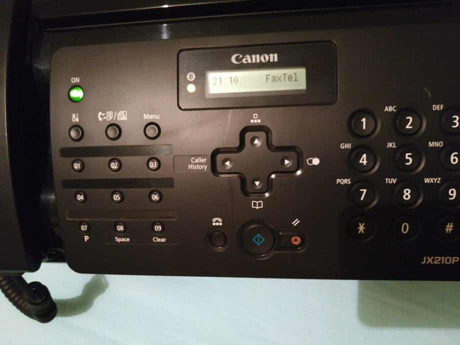 CANON JX210P, telefon/fax/printer