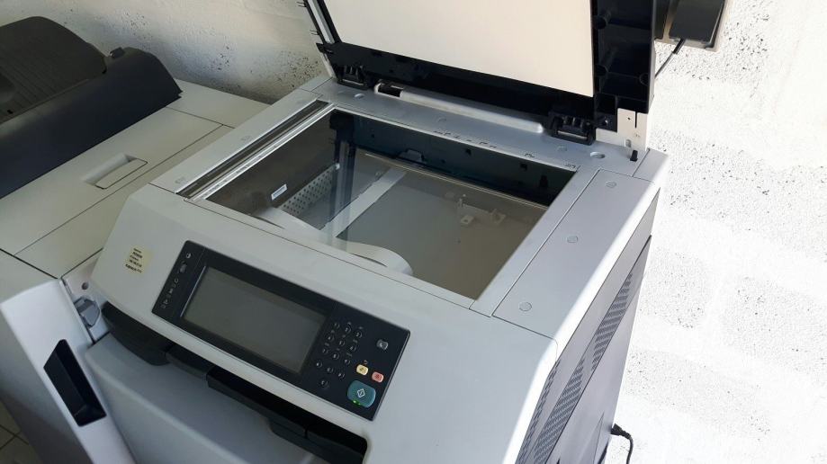 HP Color LaserJet CM6040 MFP Printer + Finisher (Stapler / Stacker)