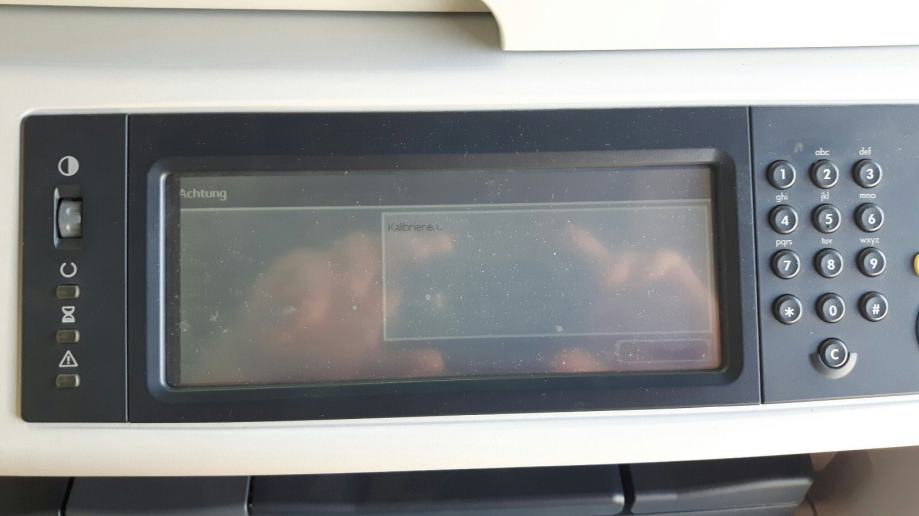 HP Color LaserJet CM6040 MFP Printer + Finisher (Stapler / Stacker)