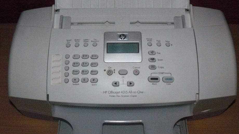 HP Officejet 4315 printer/skener/kopirka, FAX ispravan