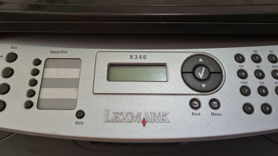 Lexmark x340-LASER C/B multifunkcijski printer/faks/fotokopirka/skener