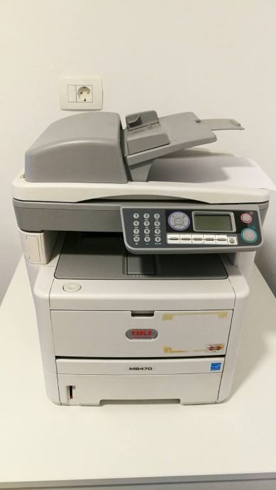 OKI MB470LED Laser, printanje, skeniranje, kopiranje i faksiranje