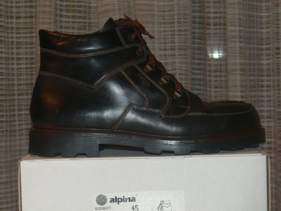 ALPINA 81224BUSTE NERO Visoke cipele sa Alpitex membranom br.45