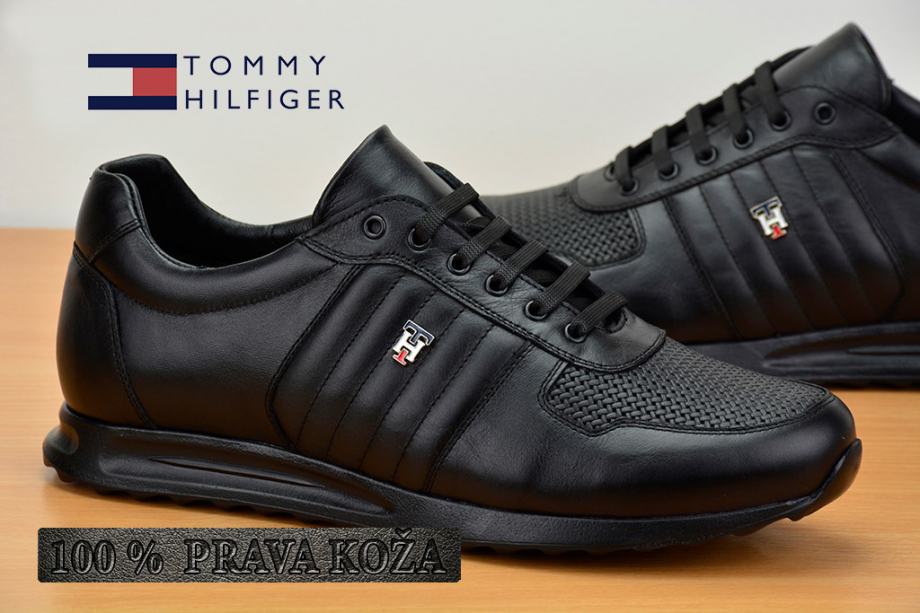 Tommy cipele - tenisice 100% PRIRODNA KOŽA super kvalitet