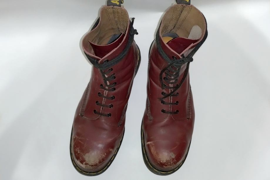 Dr. Martens 1919, Made in England, 45, 10 rupica, metalna kapica