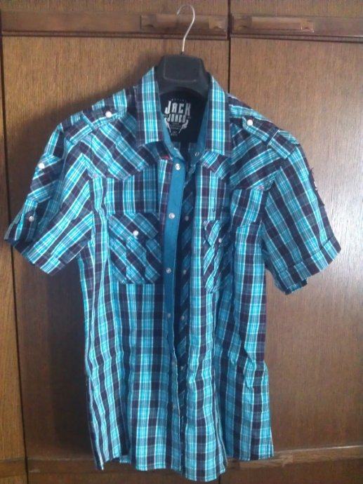 Muška košulja J&J plava XL, Crna L, Nove - Zamjene za razno - Zg-Zap