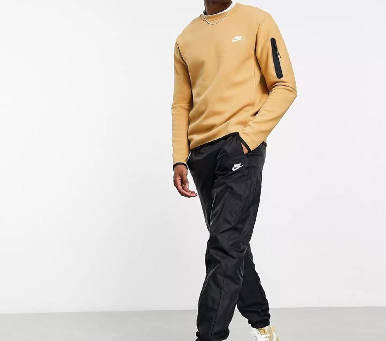 Nike Tech fleece KOMPLET elemental gold
