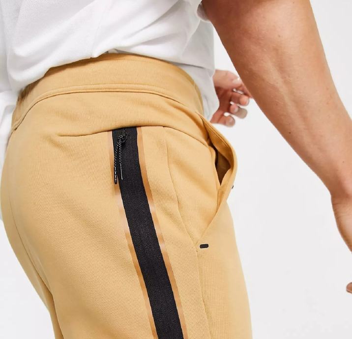 Nike Tech fleece KOMPLET elemental gold