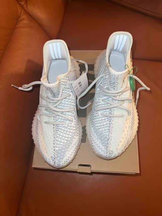 yeezy boost 350 cloud white non reflective