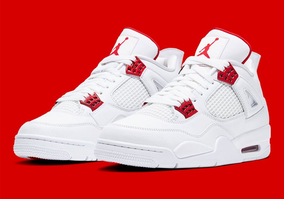 Air Jordan 4 Metallic Red