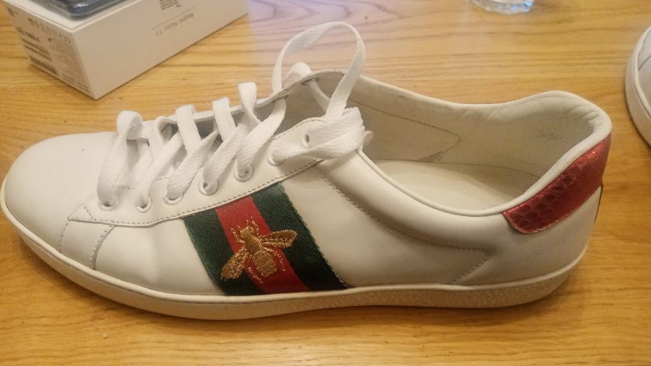 Gucci - Ace embroidered low