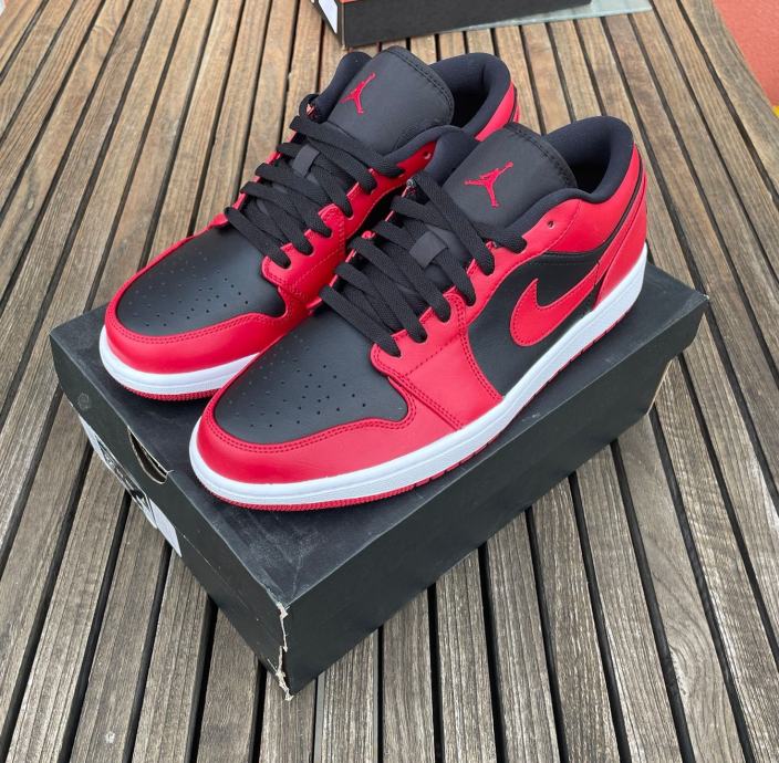nike air jordan 1 low reverse bred