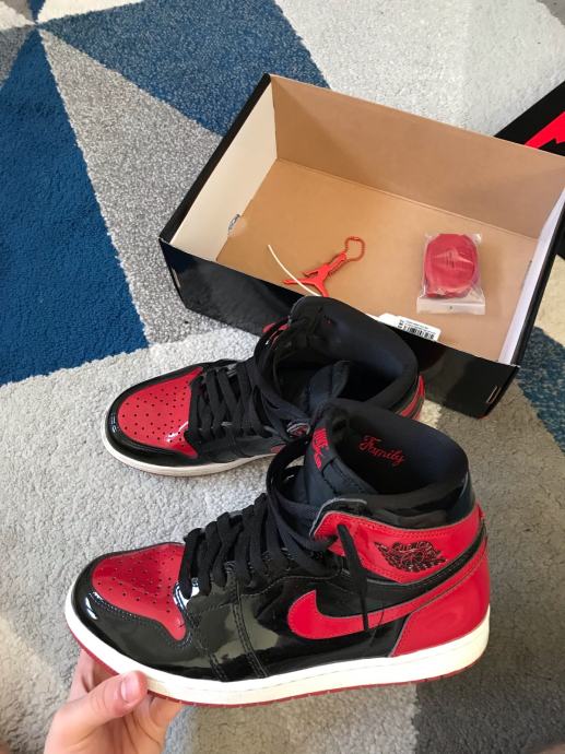 Nike Air Jordan 1 Patent Bred Retro High OG