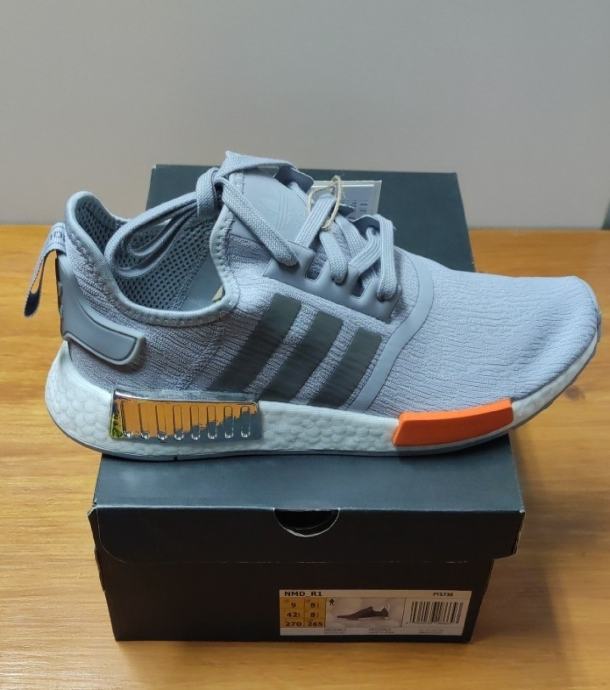 adidas gazelle silver green womens adidas Originals NMD_R1 'White Tint'