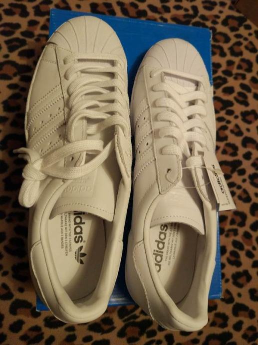 Adidas Superstar all white (NOVO) eu 42