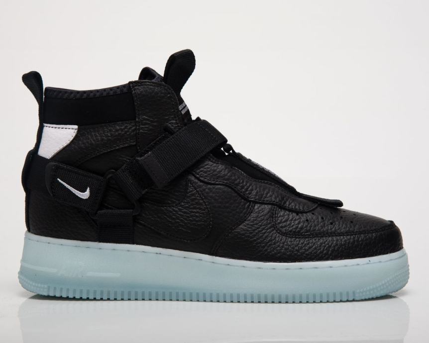 nike air force 1 utility mid black