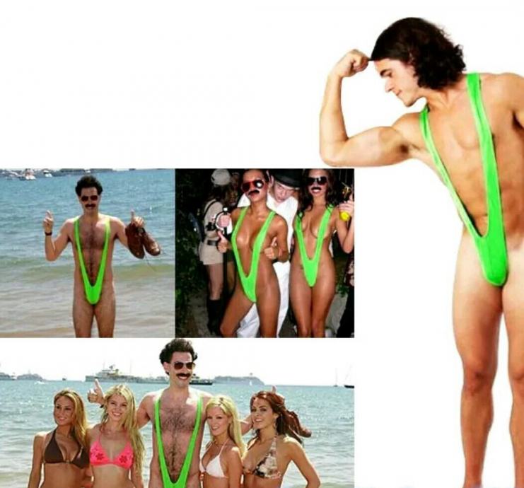 Kupaći kostim Mankini - Borat (muški/ženski)