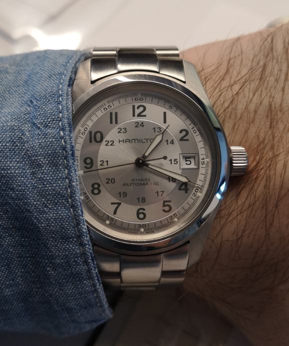 Hamilton Khaki Field Automatic + Strapcode Oyster narukvica