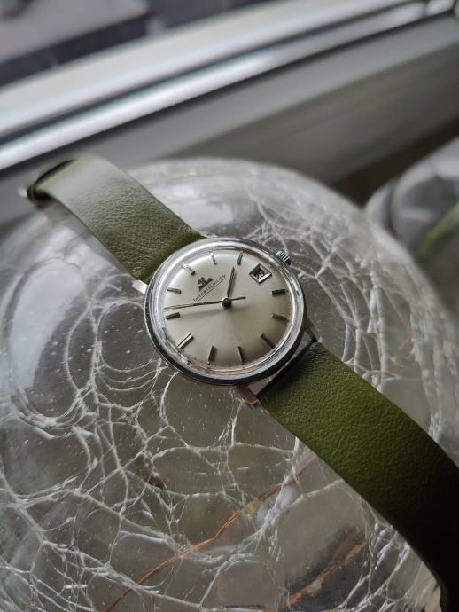 Bracelet Et Fermoir Déployant JLC Jaeger-LeCoultre 22 Mm Noir – Pour Master Compressor
