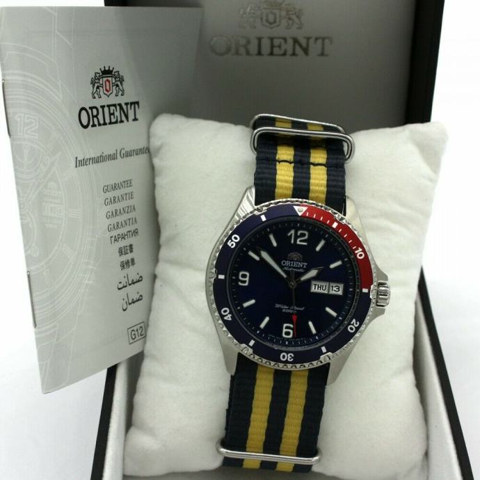 Diver Watch Bezel Insert Made for Orient Mako II and Ray II FAA Series