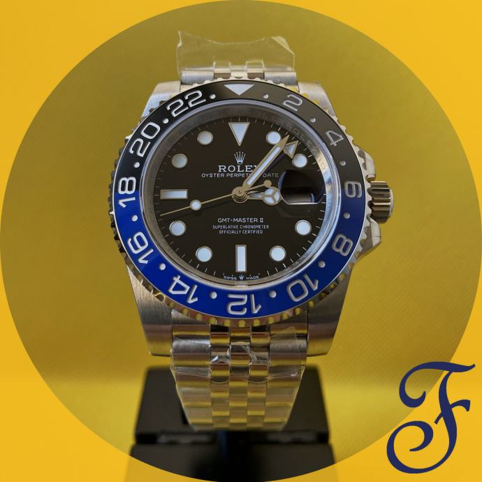 Rolex GMTMaster II Batman Noob V12