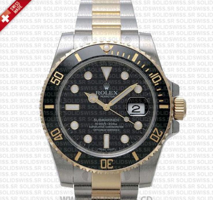 Solid Swiss ROLEX SUBMARINER DATE (SOLID SWISS CLON!) ETA 3135