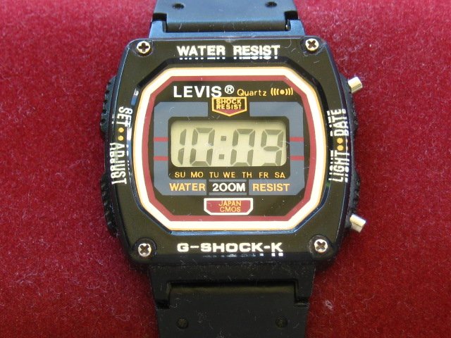 SAT "LEVIS" LCD G-SHOCK-K 20 BARA