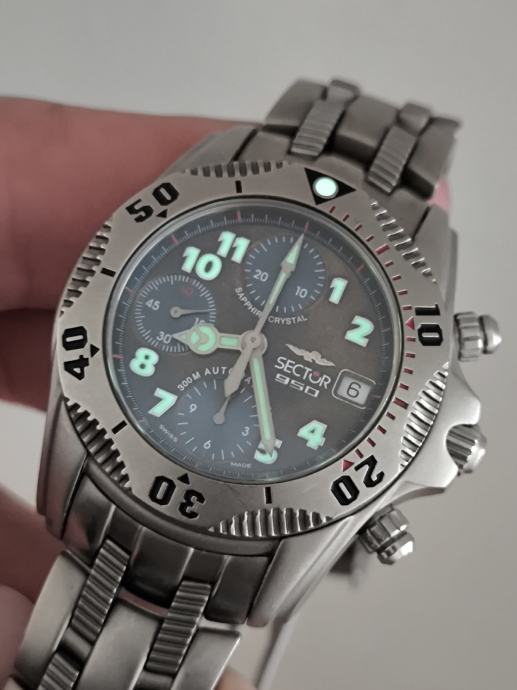 Orologio Sector Automatico 950 Sector 950 Istruzioni Riparazione
