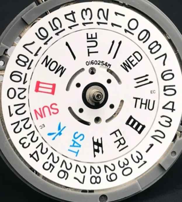 Bronze Uhr Automatik Automatikwerk Miyota (Seiko NH36A) Mit 24 Rubinen - Mechanisches Uhrwerk, Krone Bei 3 & 3.8 Uhr, Weiß Seiko Uhrwerk