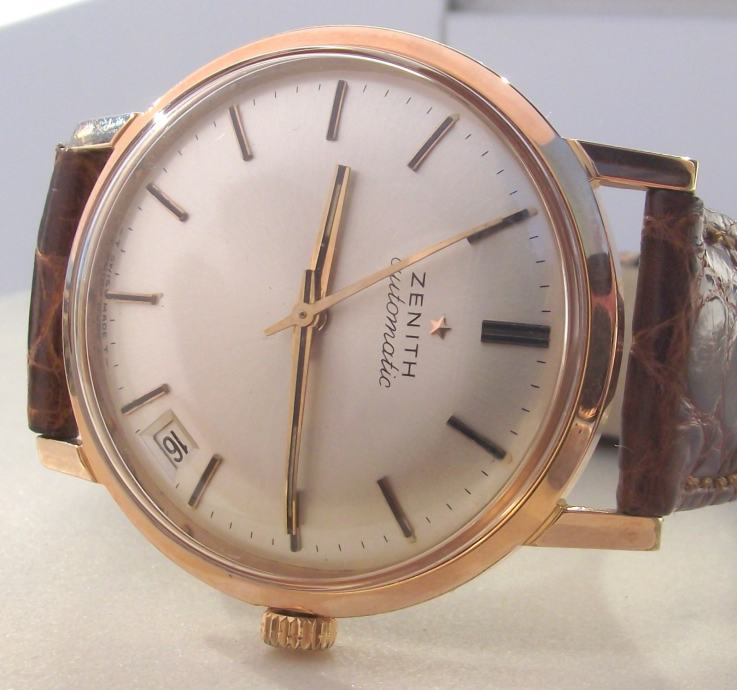 Zenith Cal. 2542 Stainless Steel 1960s - Gisbert A. Joseph Watches