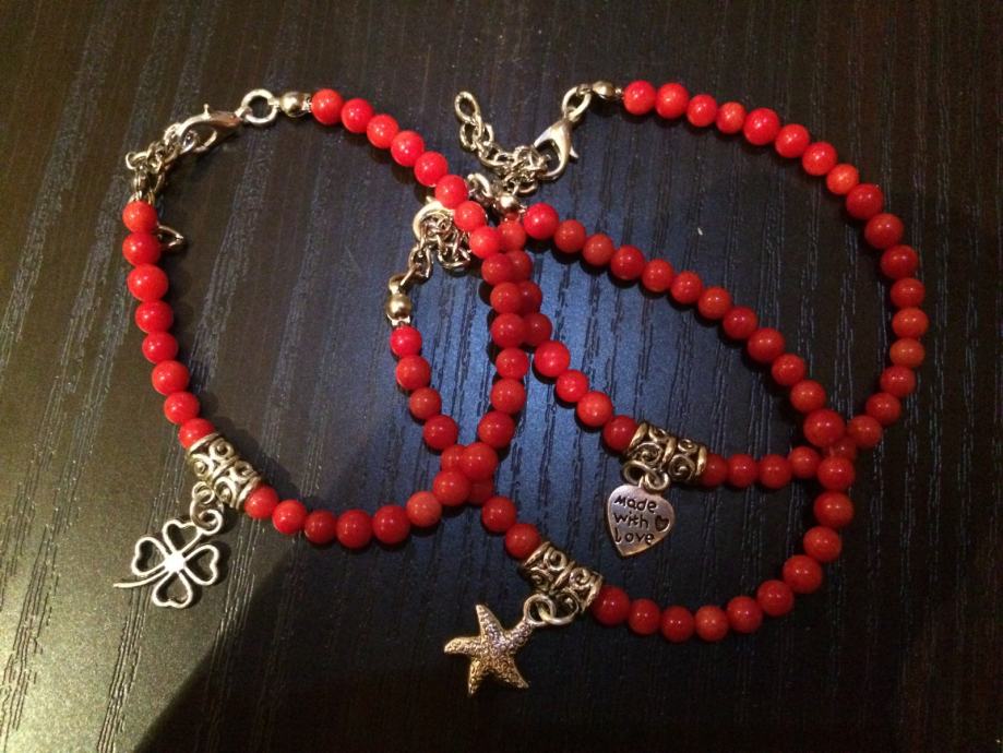 Koraljne narukvice za mame i bebe